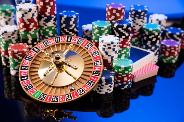 grand88 live-dealer studio with multi-camera broadcast showing blackjack and roulette tables